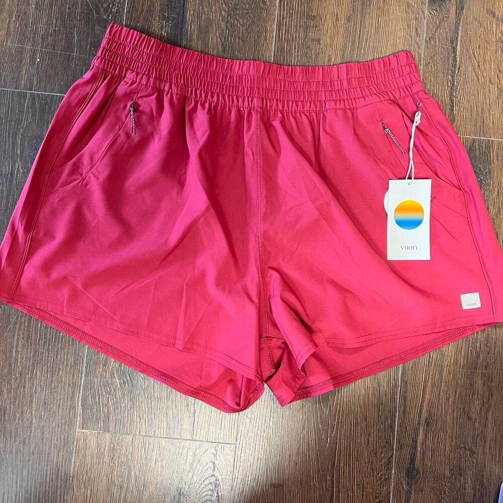 NWT VUORI dash shorts 2.0 pinot SZ XL - Picture 2 of 5